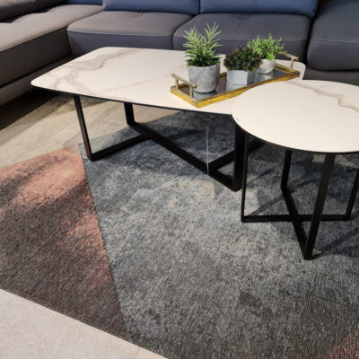 שולחן סלון ,פלטה כרמי פורצלן